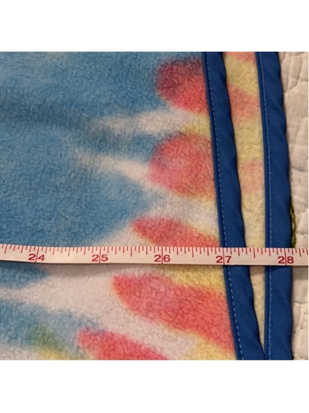 Simply Southern fleece pullover tie dye rainbow lightweight womens size XL EUC - Picture 8 of 12